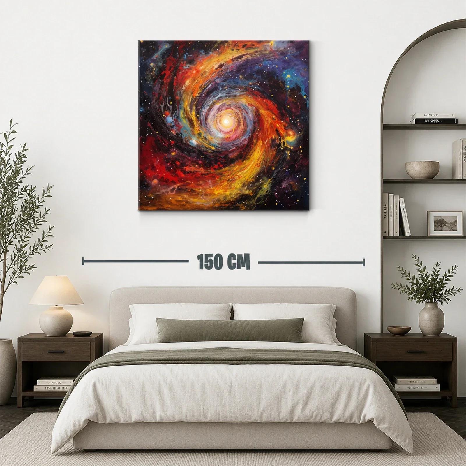 Tormenta de luz en espiral cósmica vibrante — miniatura 3