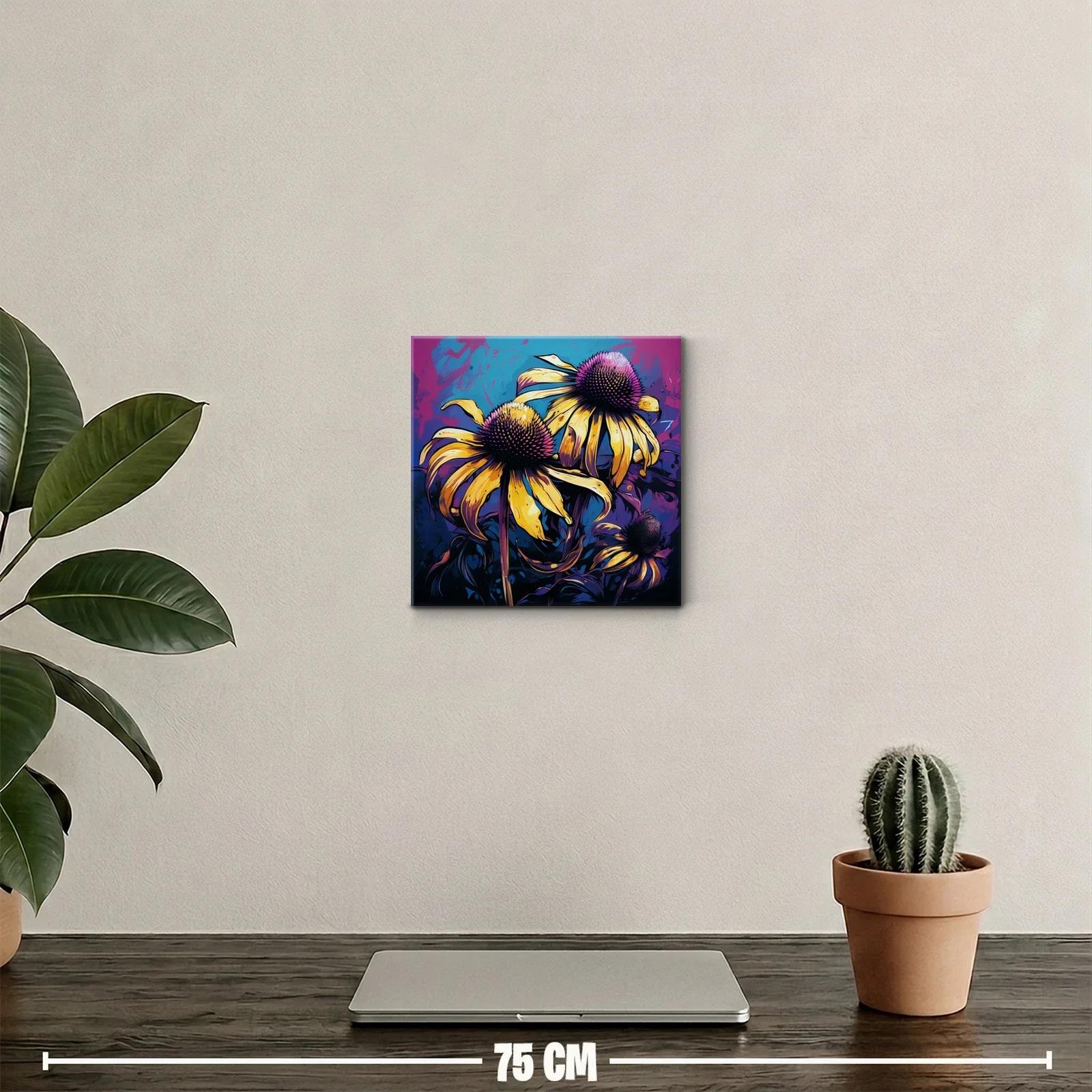Flores vibrantes con contraste de colores intensos — miniatura 2