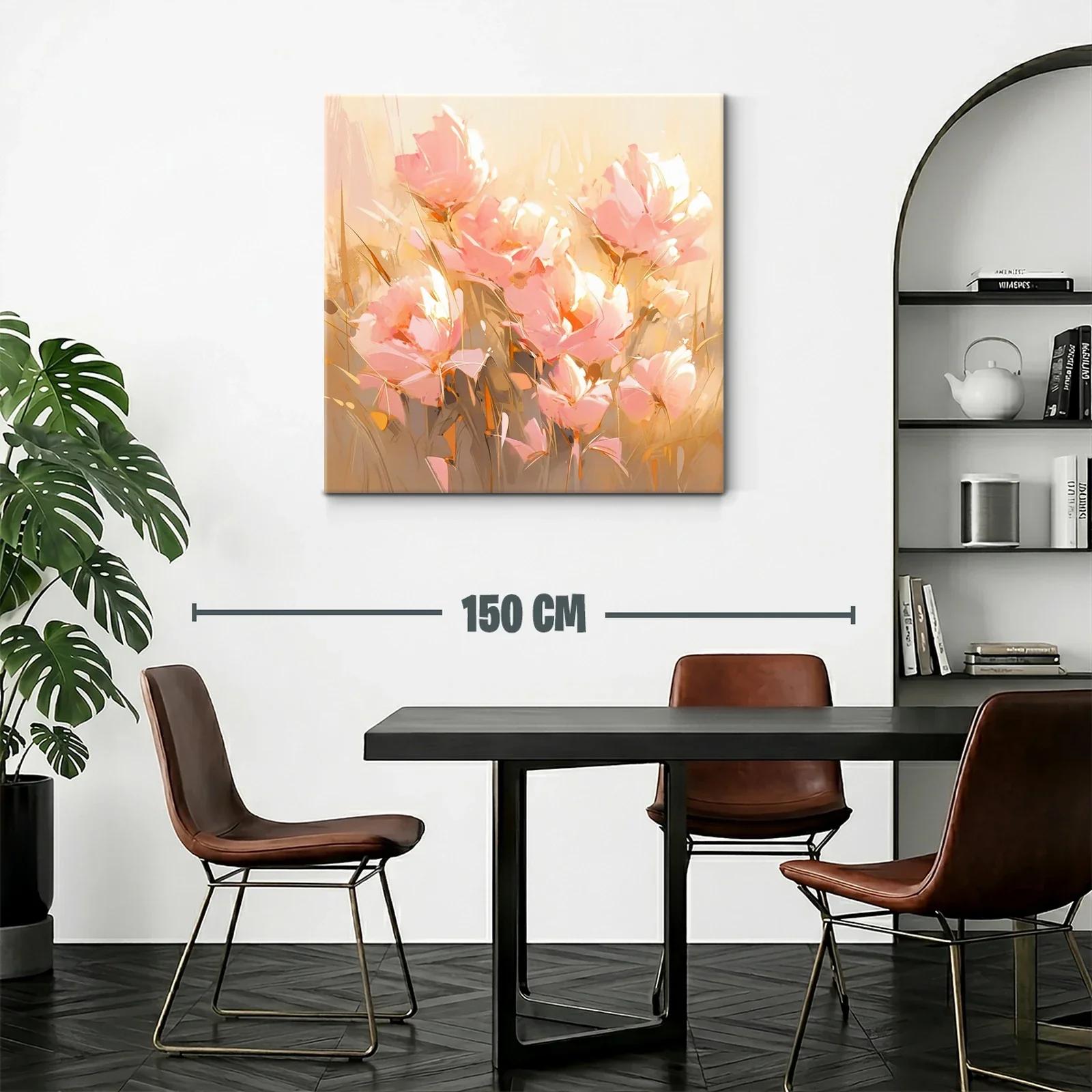 Flores delicadas en tonos pastel para ambiente sereno — miniatura 2
