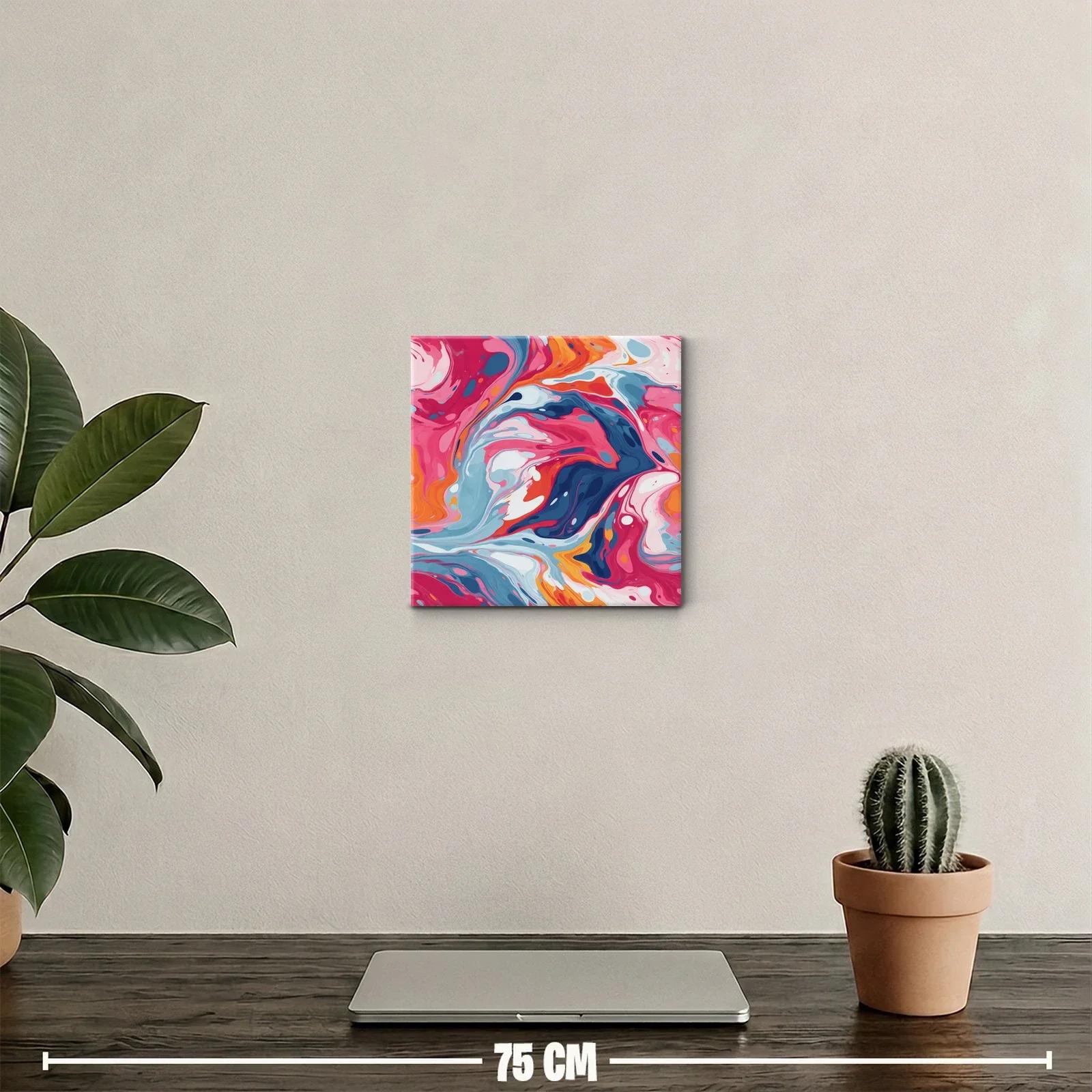 Explosión de color con arte abstracto vibrante y dinámico — miniatura 2