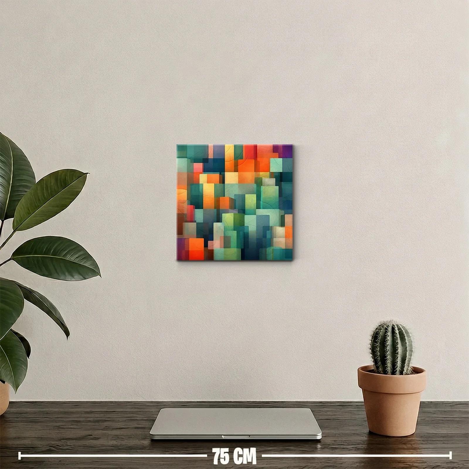 Composición abstracta con formas geométricas coloridas — miniatura 2