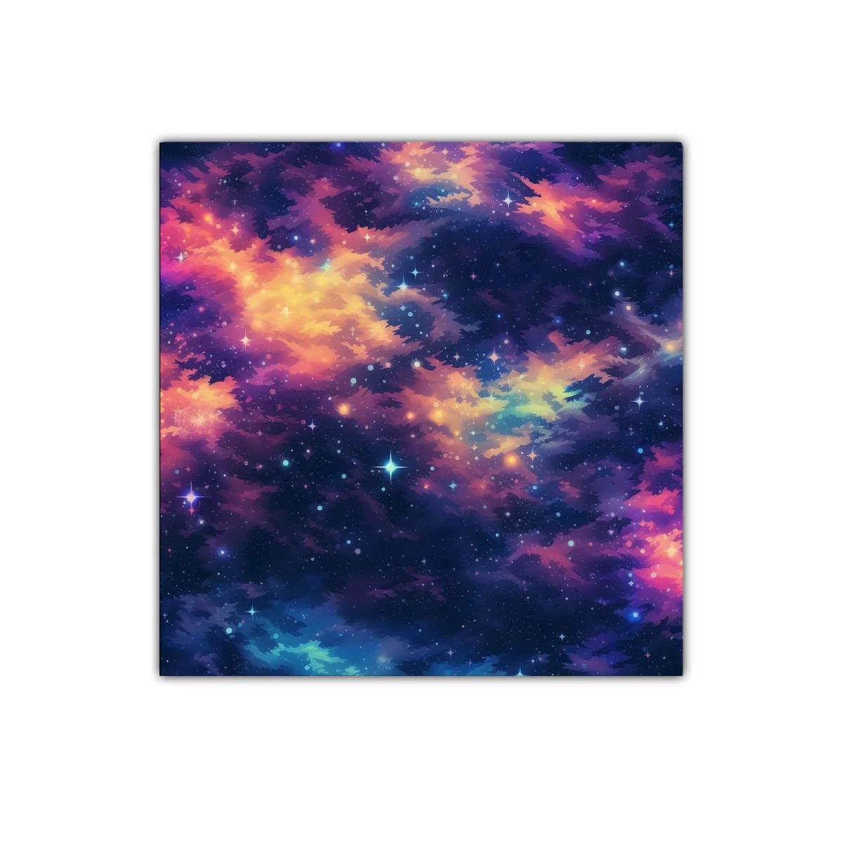 Explosión de colores cósmicos en el firmamento nocturno