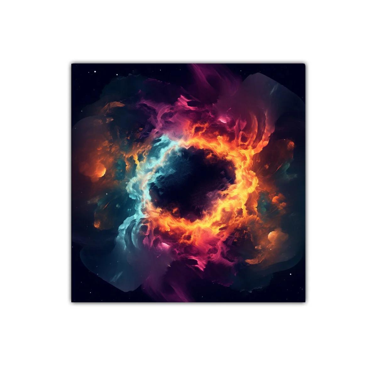 Explosión cósmica en tonos vibrantes para decoración única — imagen principal