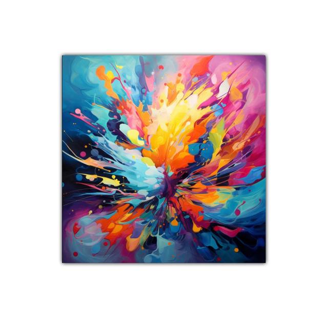 Estallido de colores vibrantes que transforman el espacio