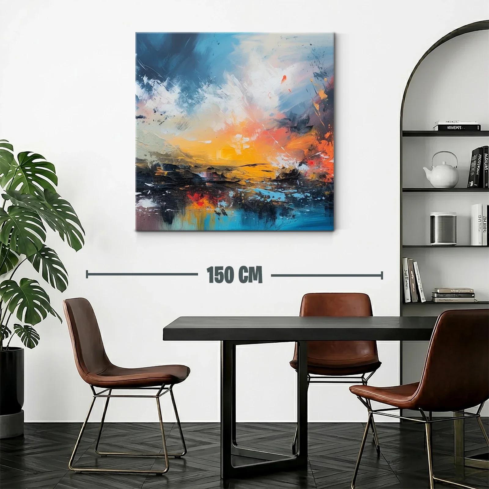 Atardecer Vibrante con Tonos Intensos y Movimiento — miniatura 2