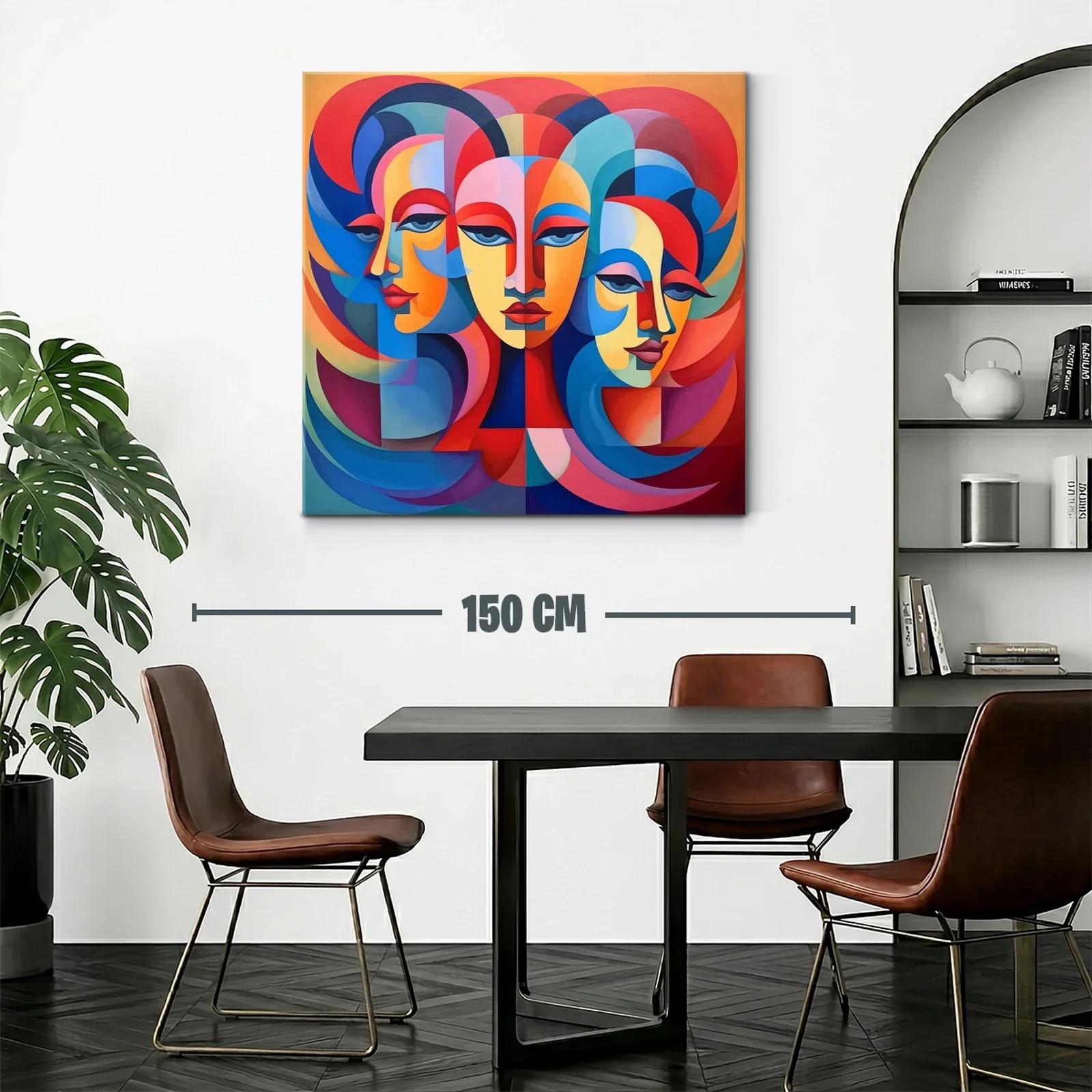 Retratos Abstractos en Paleta Vibrante y Moderna — miniatura 2