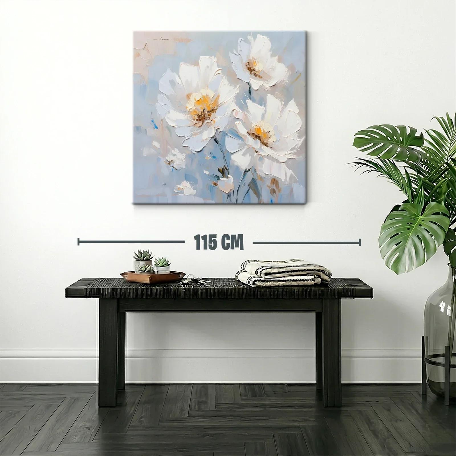 Cuadro floral con tonalidades suaves y elegantes — miniatura 2