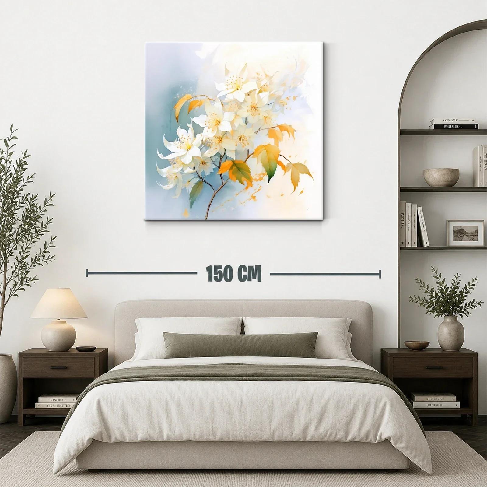 Ramo de flores delicadas con tonos cálidos y suaves — miniatura 3