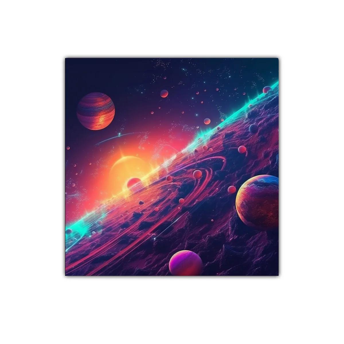 Explosión Cósmica en Universo Vibrante y Colorido — imagen principal