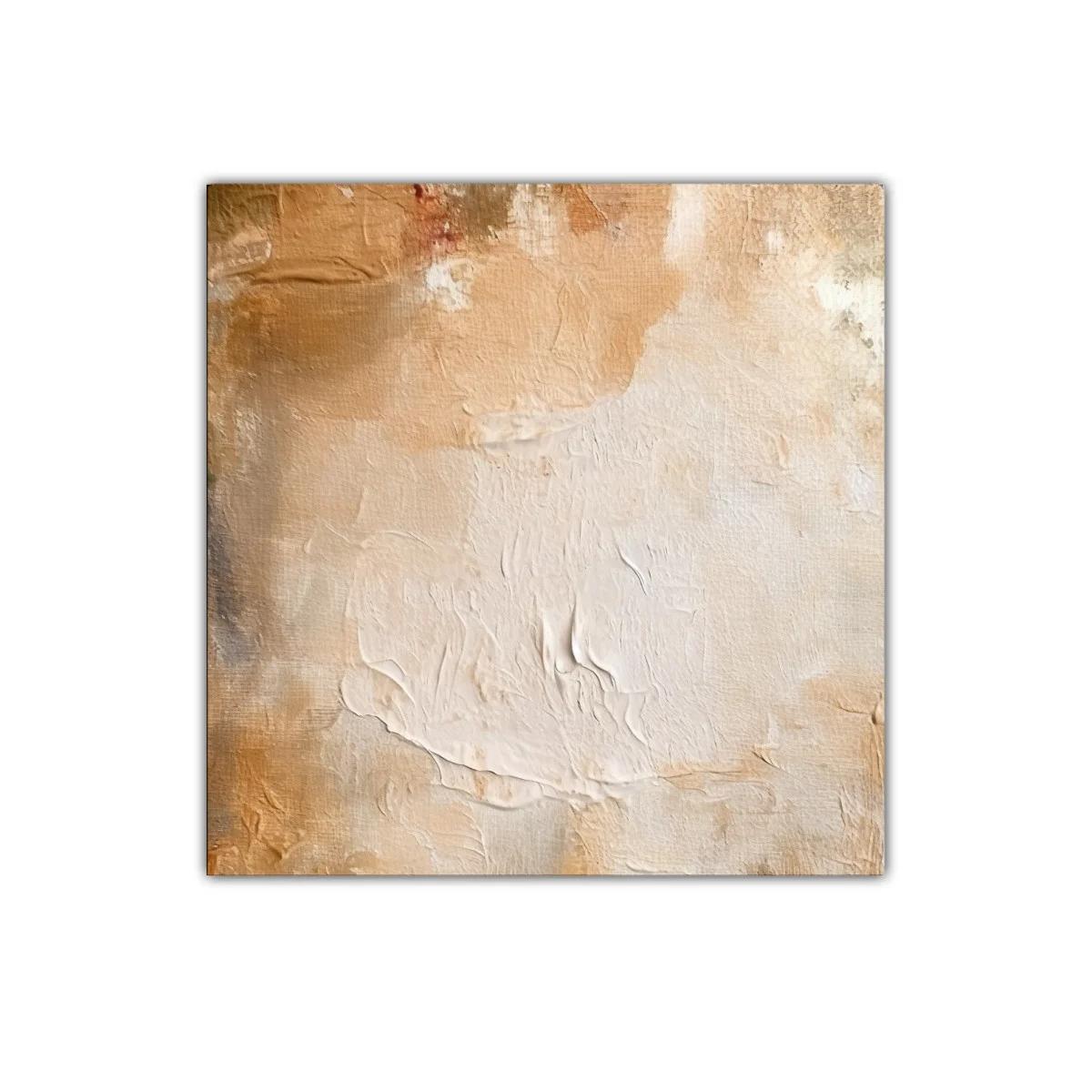 Composición abstracta en tonos cálidos y neutros — miniatura 1