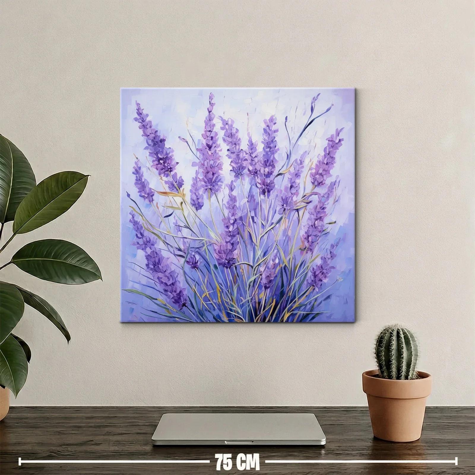 Elegancia y tranquilidad en ramo de lavanda púrpura — miniatura 2