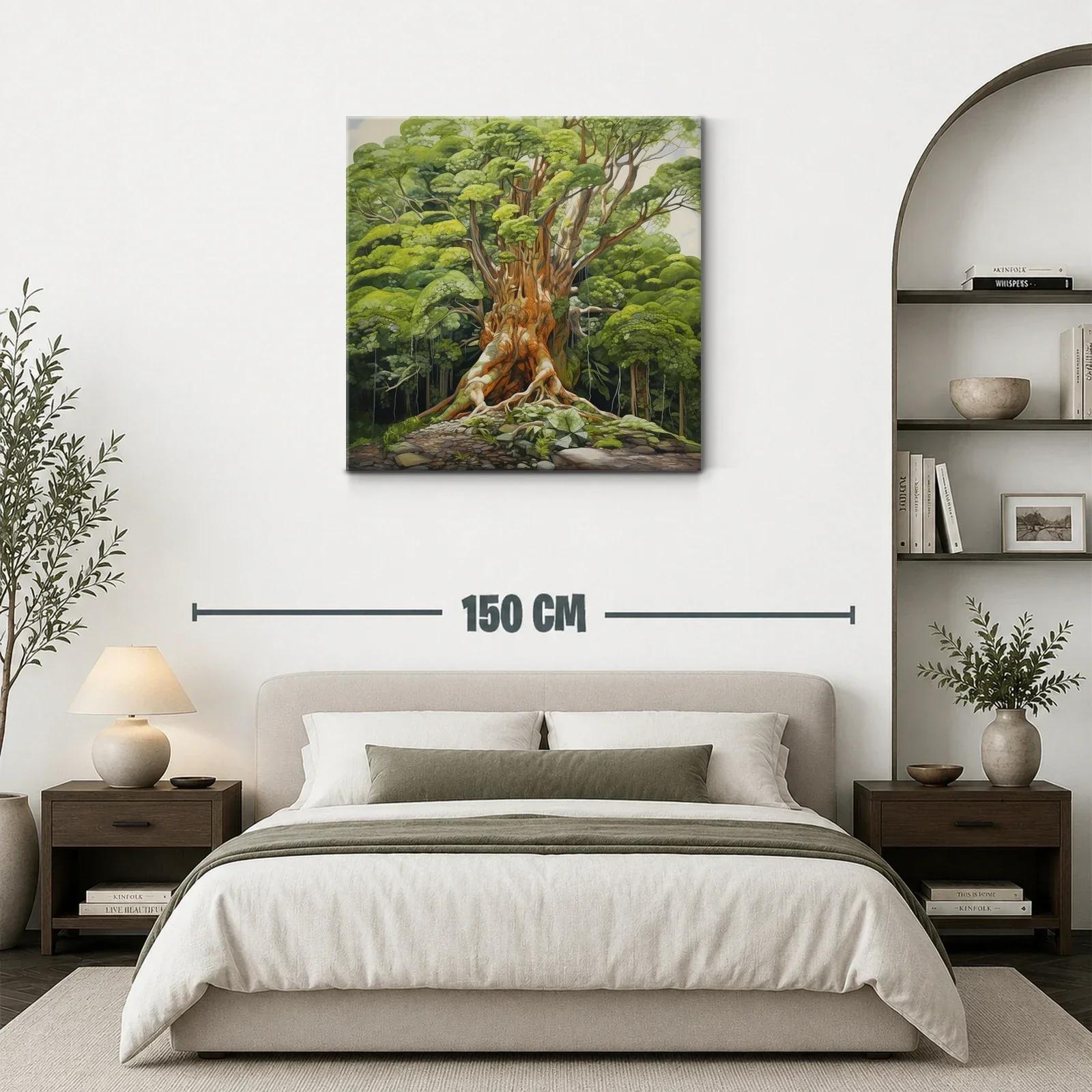 Impresionante árbol antiguo con follaje vibrante — miniatura 3