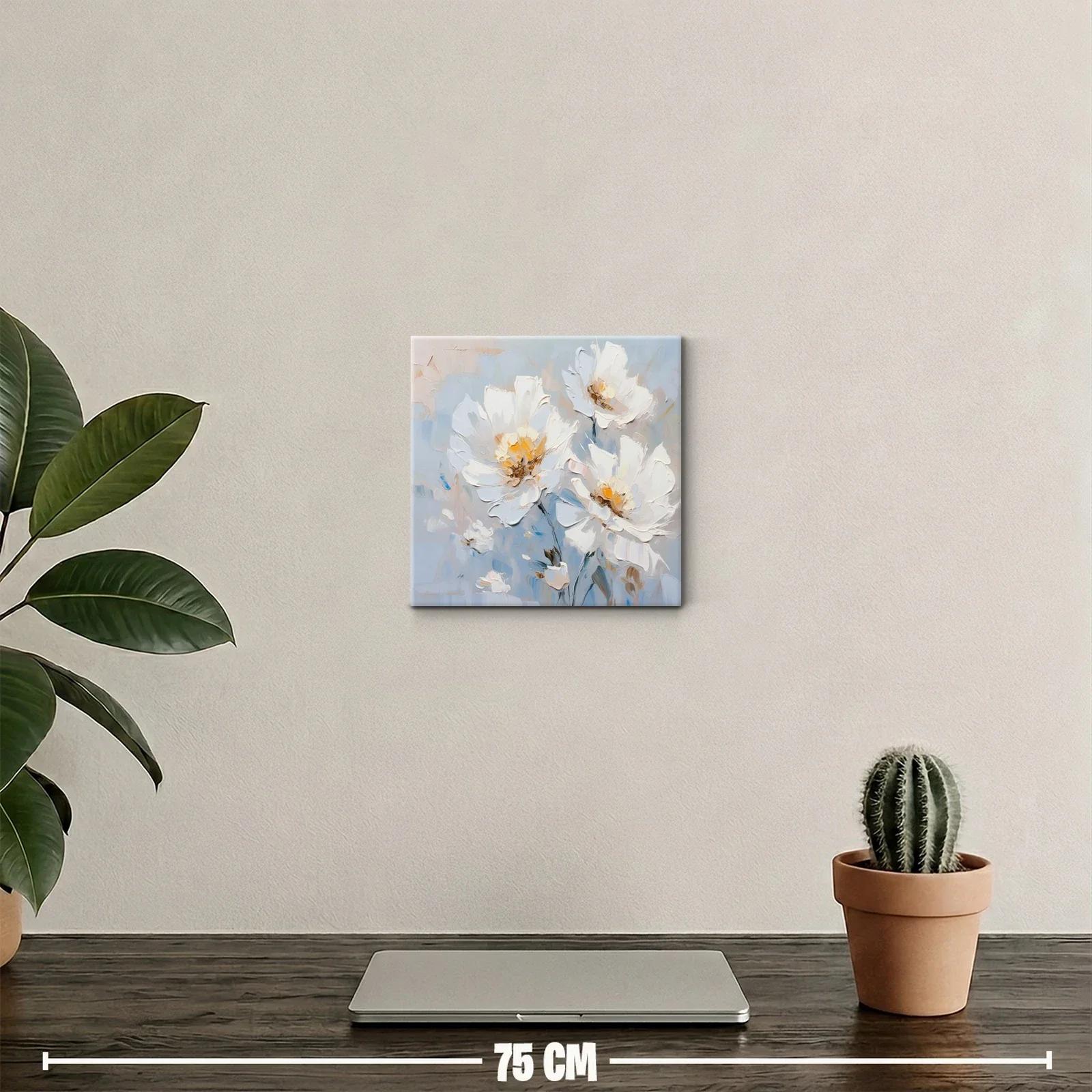 Cuadro floral con tonalidades suaves y elegantes — miniatura 2