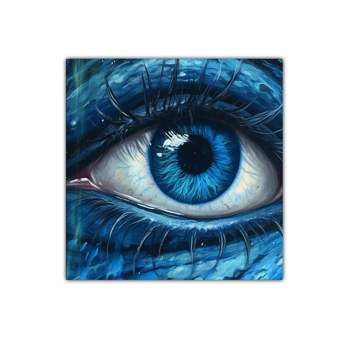 Impactante mirada azul para captar toda la atención — imagen principal