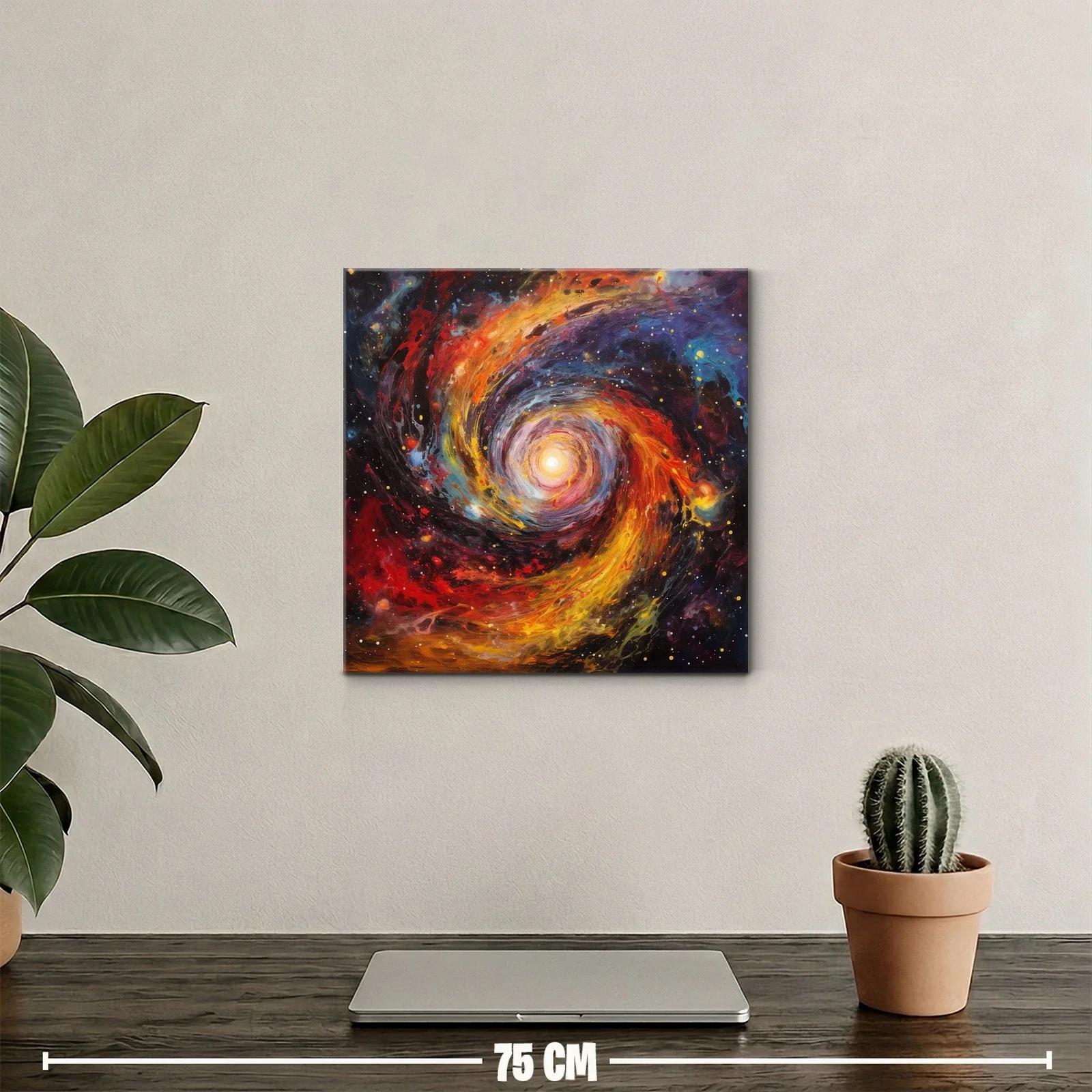 Tormenta de luz en espiral cósmica vibrante — miniatura 2
