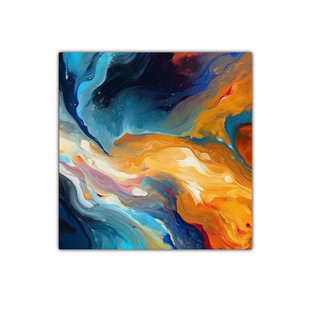 Explosión de color con flujos vibrantes y dinámicos