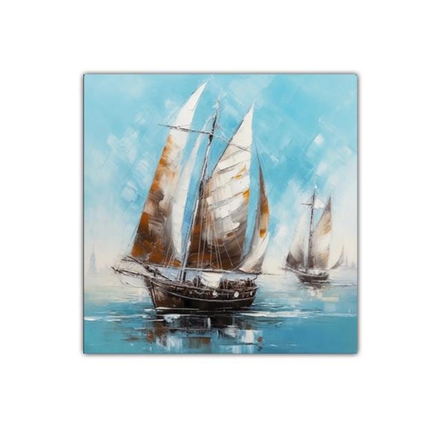 La serenidad del tiempo en velas al viento