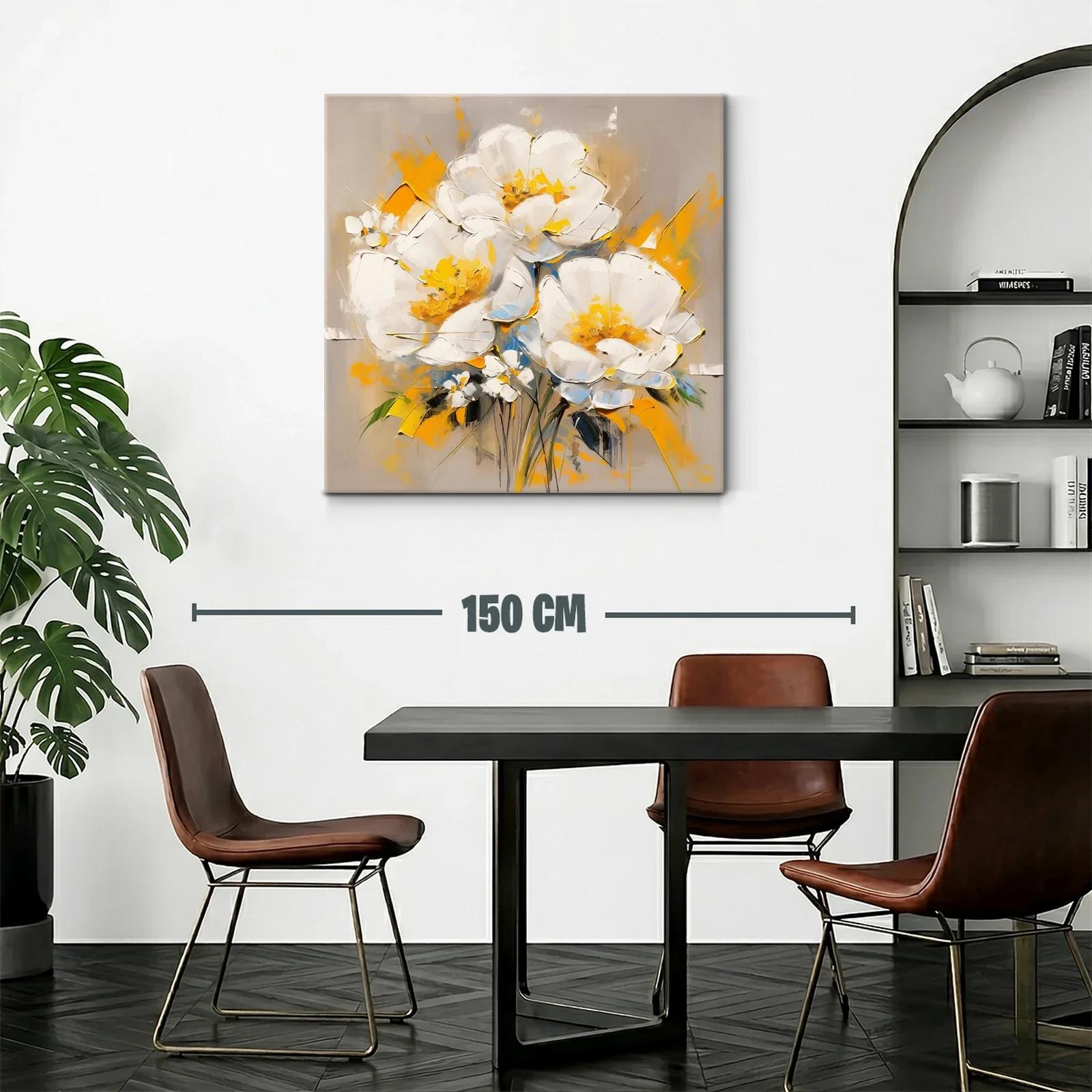 Elegancia floral con tonos cálidos y vibrantes — miniatura 2