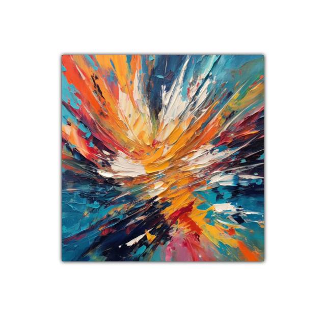 Explosión de colores vibrantes para un espacio único