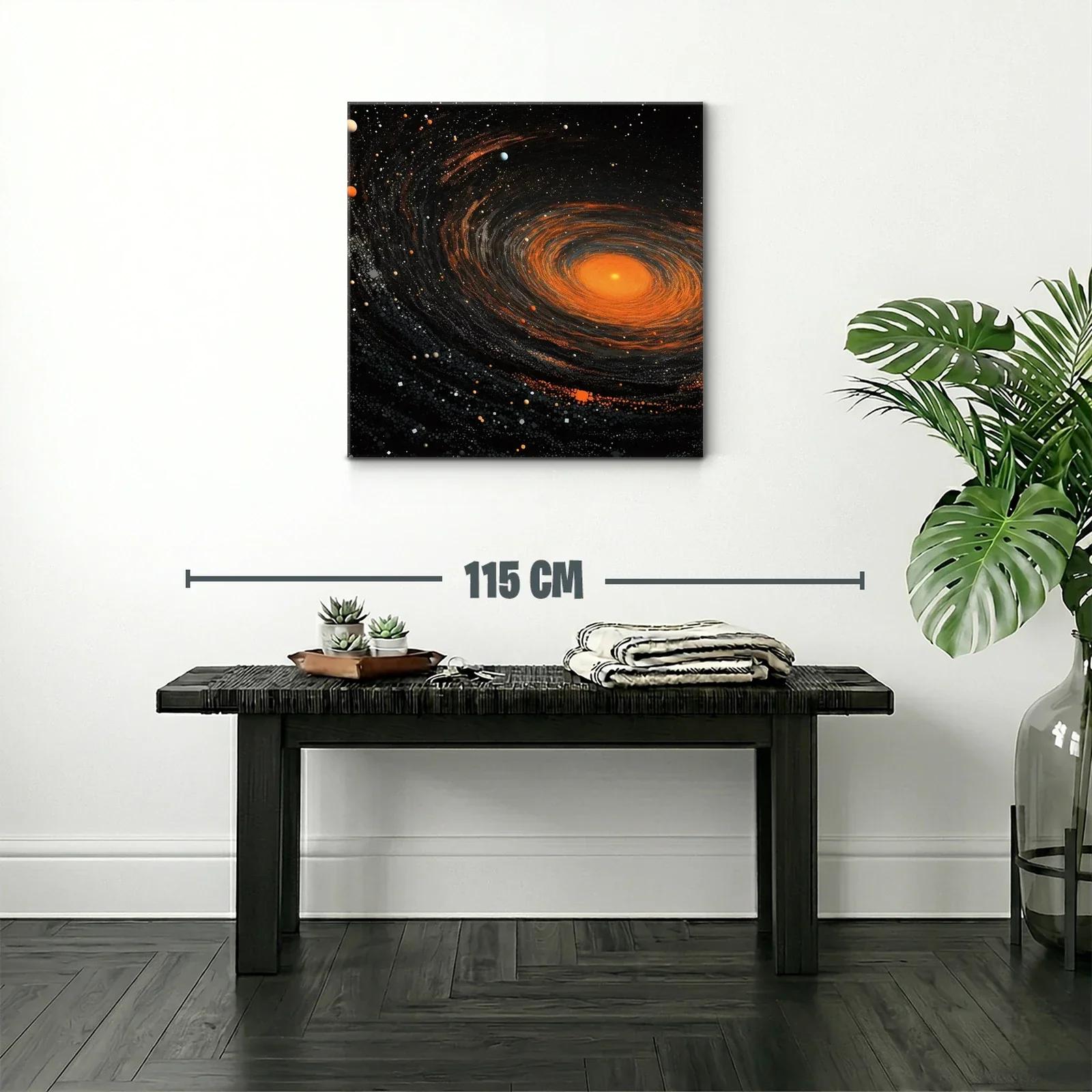 Galaxia Espiral con Luminiscencia Cálida — miniatura 2