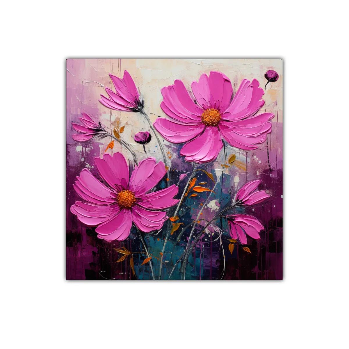 Flores vibrantes en tonos fucsia y morado — imagen principal