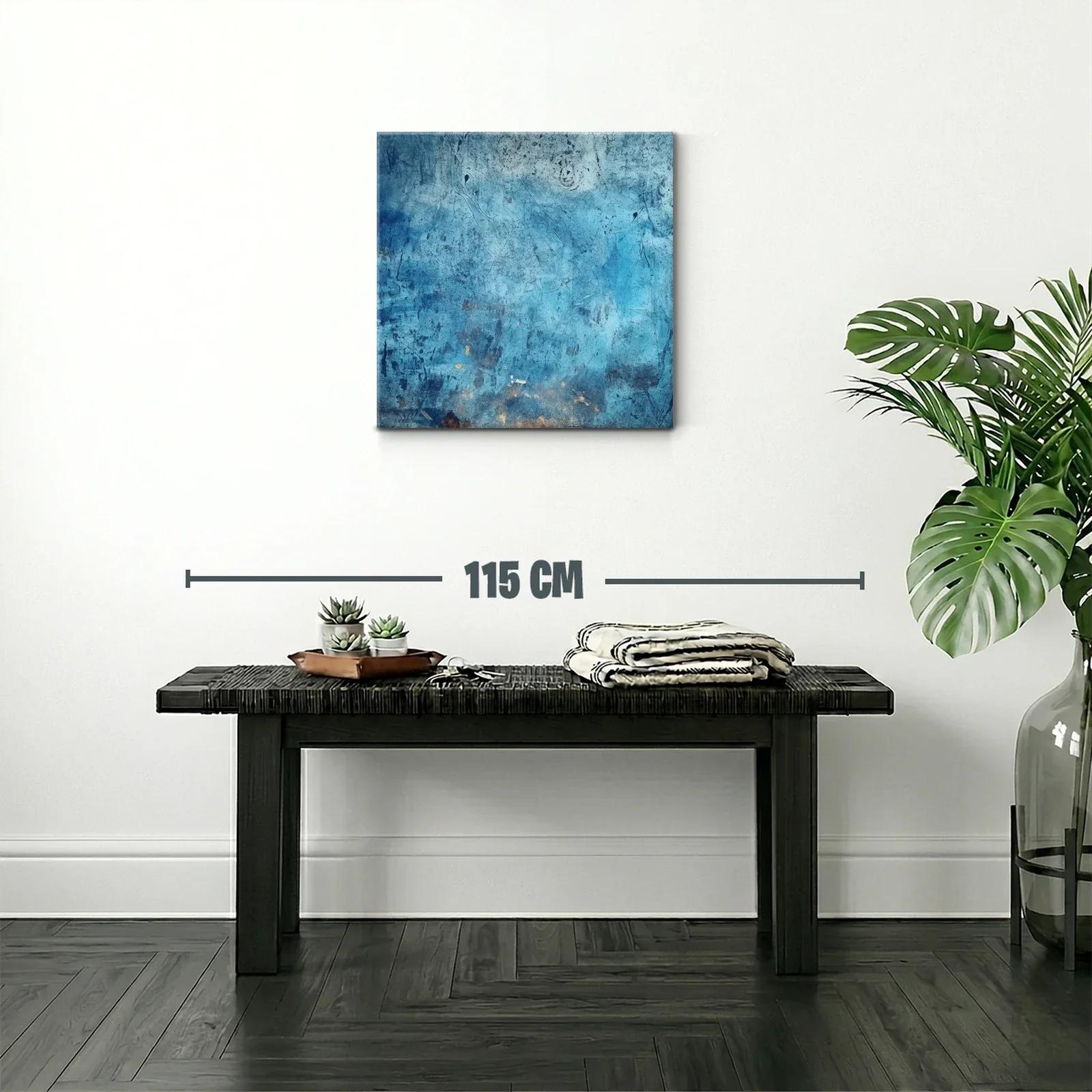 Inspiración abstracta en tonos azules y grises — miniatura 2