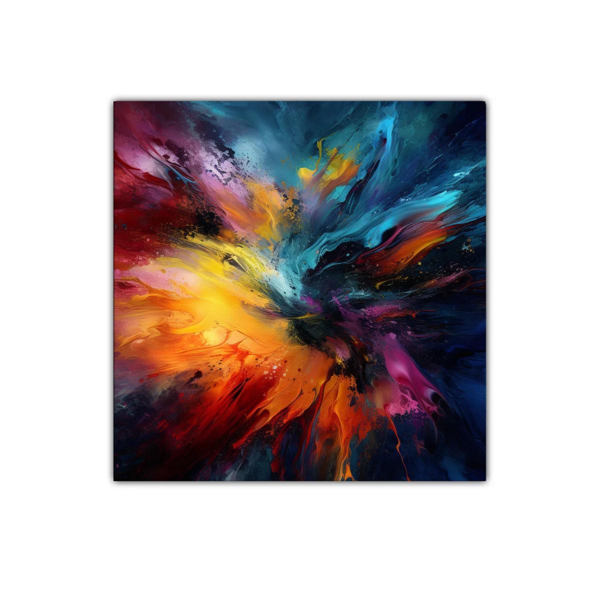 Explosión de color vibrante para espacios modernos