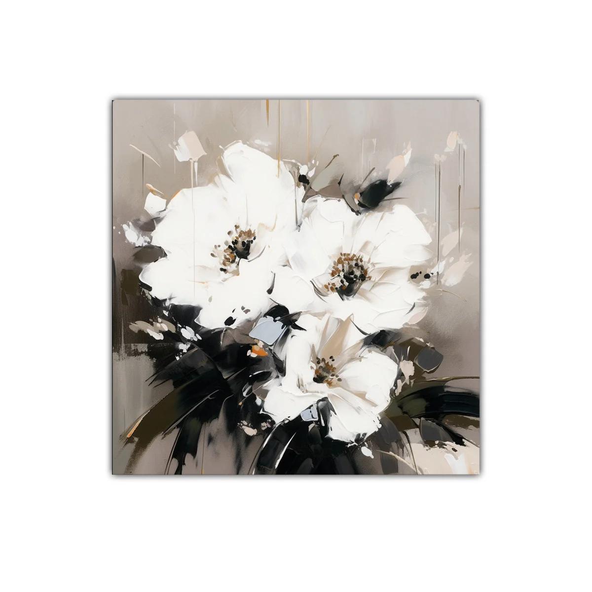 Elegancia floral en tonos neutros para decorar espacios — imagen principal