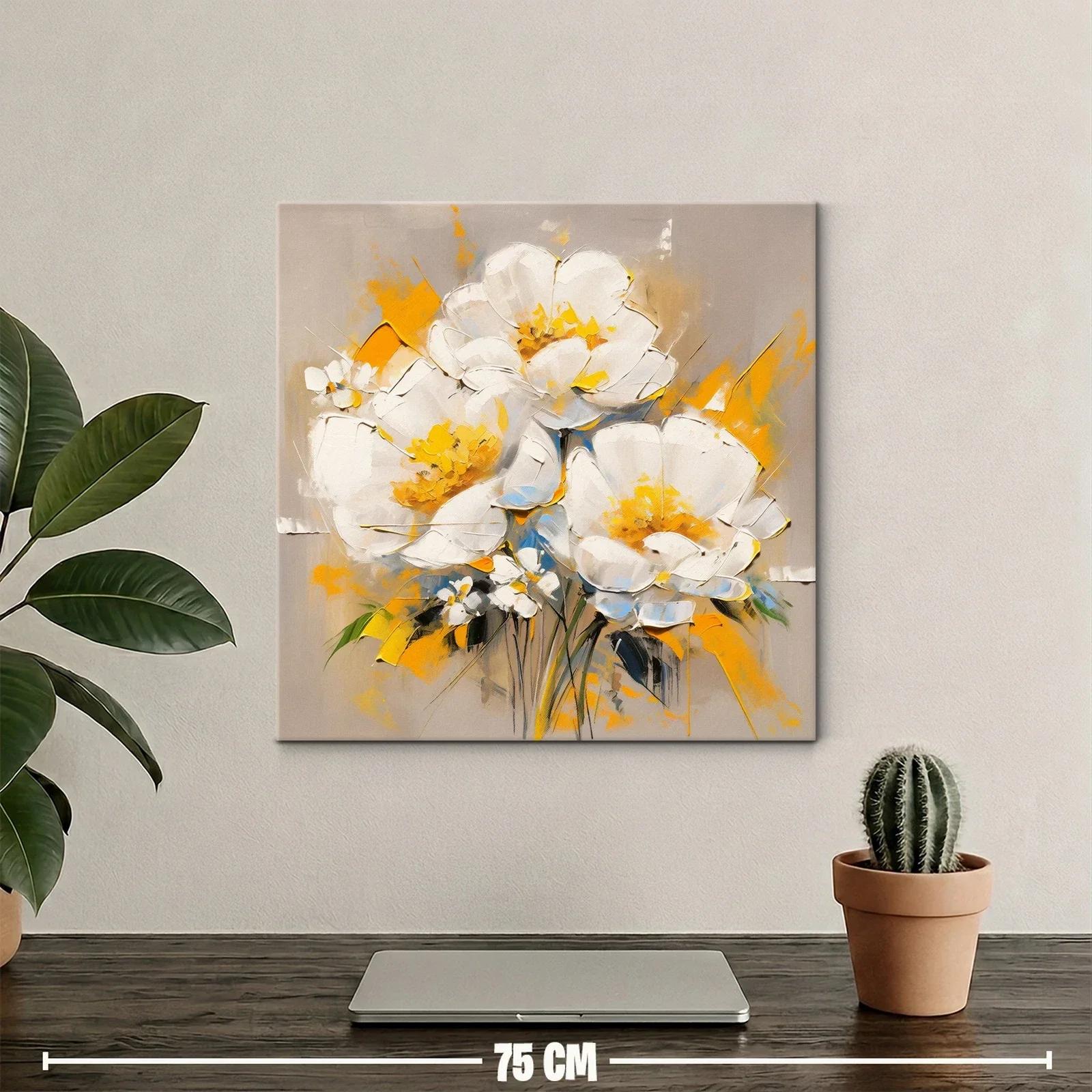 Elegancia floral con tonos cálidos y vibrantes — miniatura 2