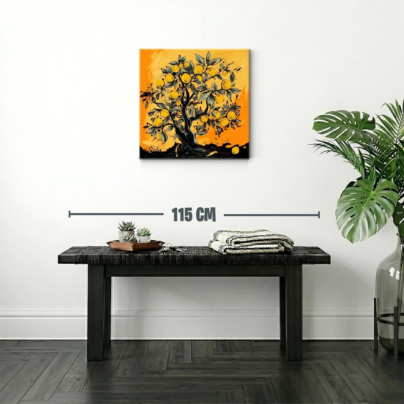 Árbol de naranjas vibrante y lleno de vida — miniatura 2