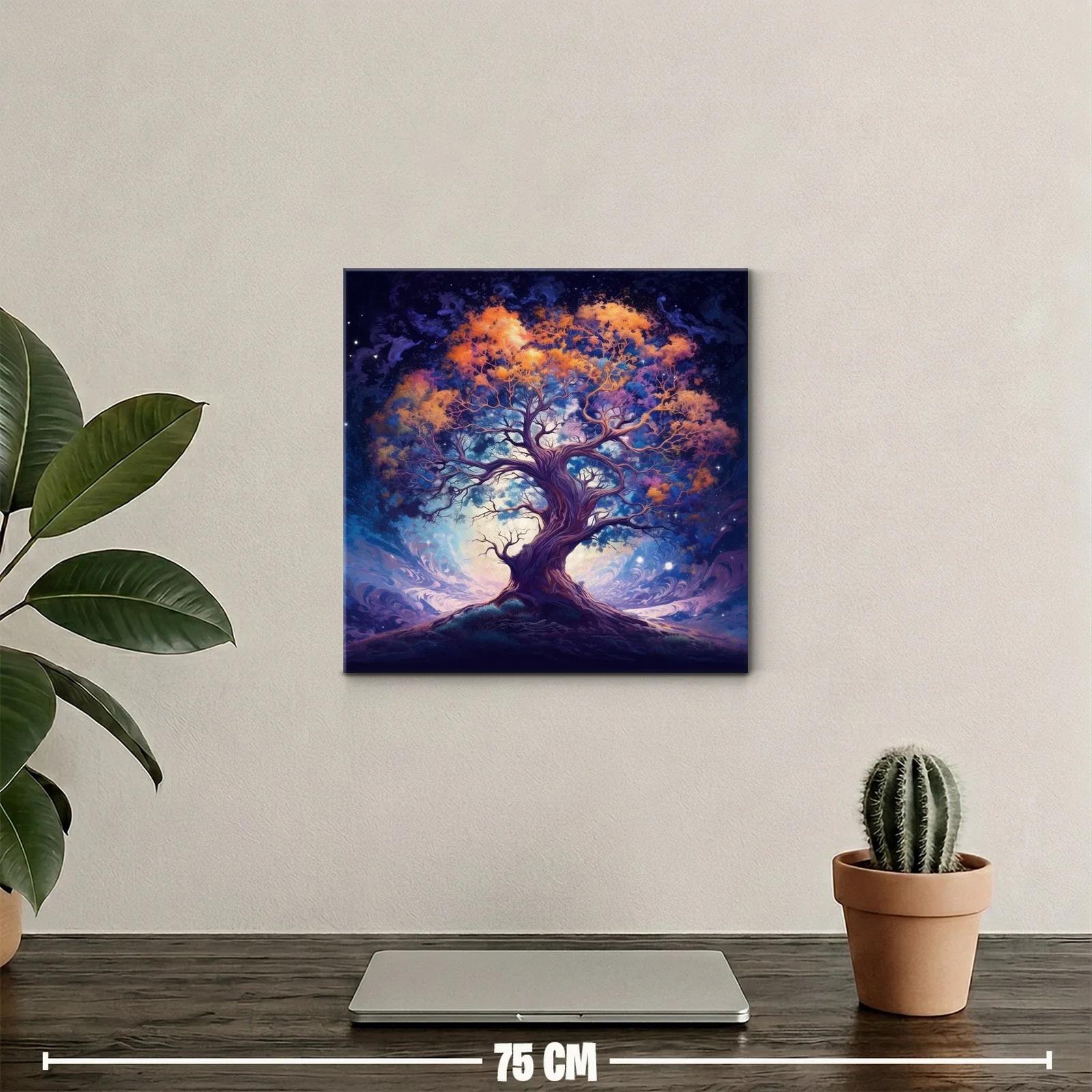 Árbol de ensueño con tonalidades vibrantes y mágicas — miniatura 2