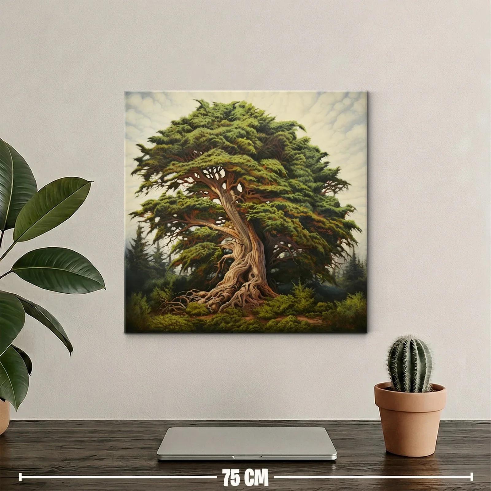 Majestuoso Árbol Antiguo en Paisaje Natural — miniatura 2