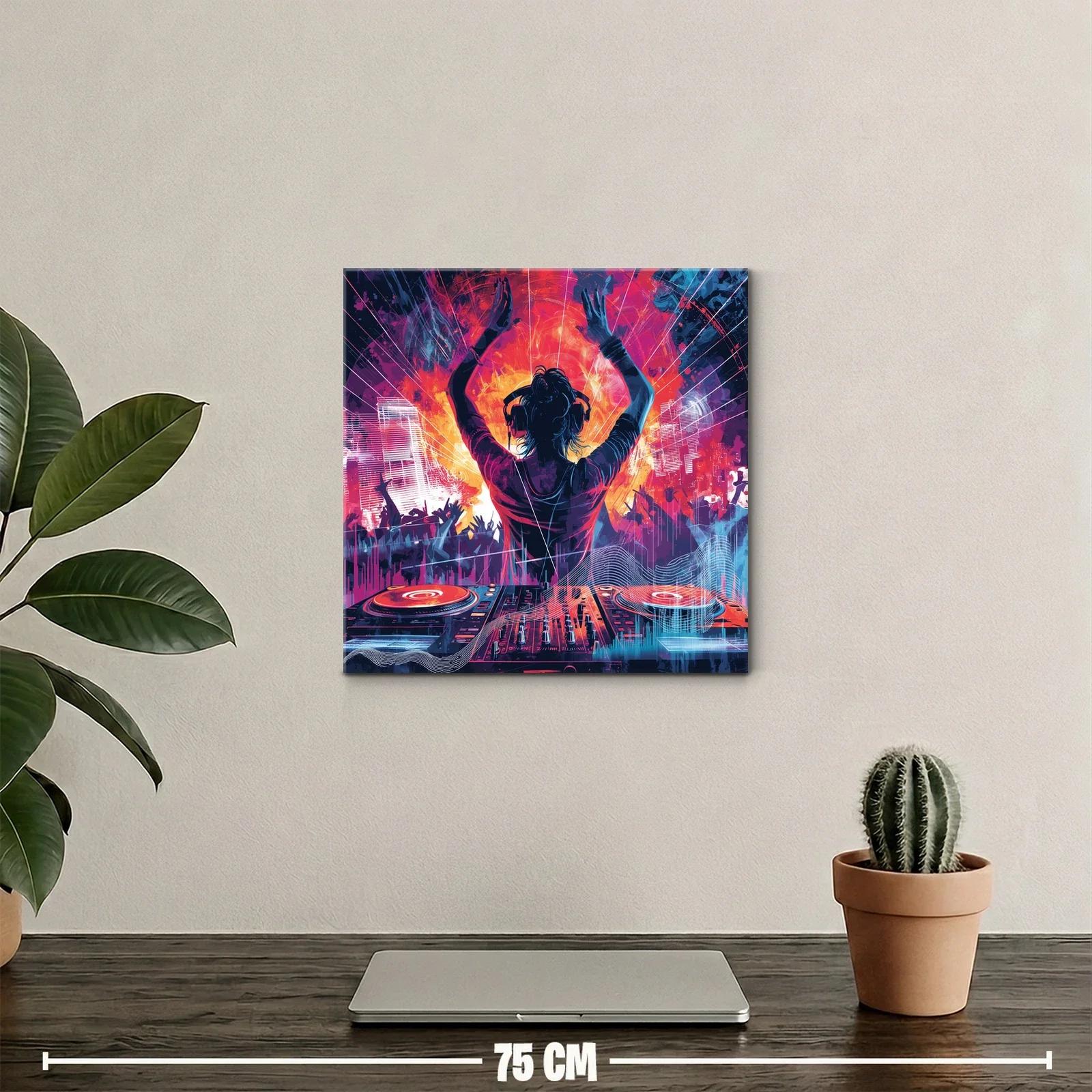 Energía Vibrante de DJ en Concierto Nocturno — miniatura 2