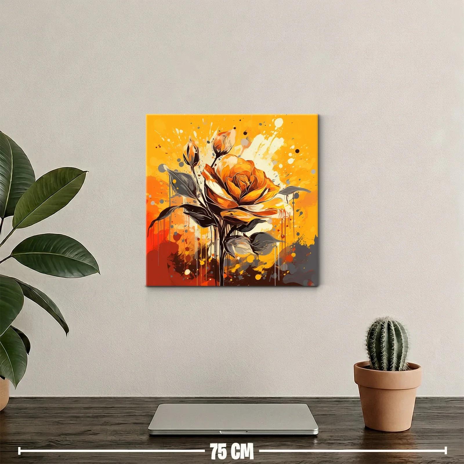 Rosa vibrante en tonos cálidos y contrastes intensos — miniatura 2