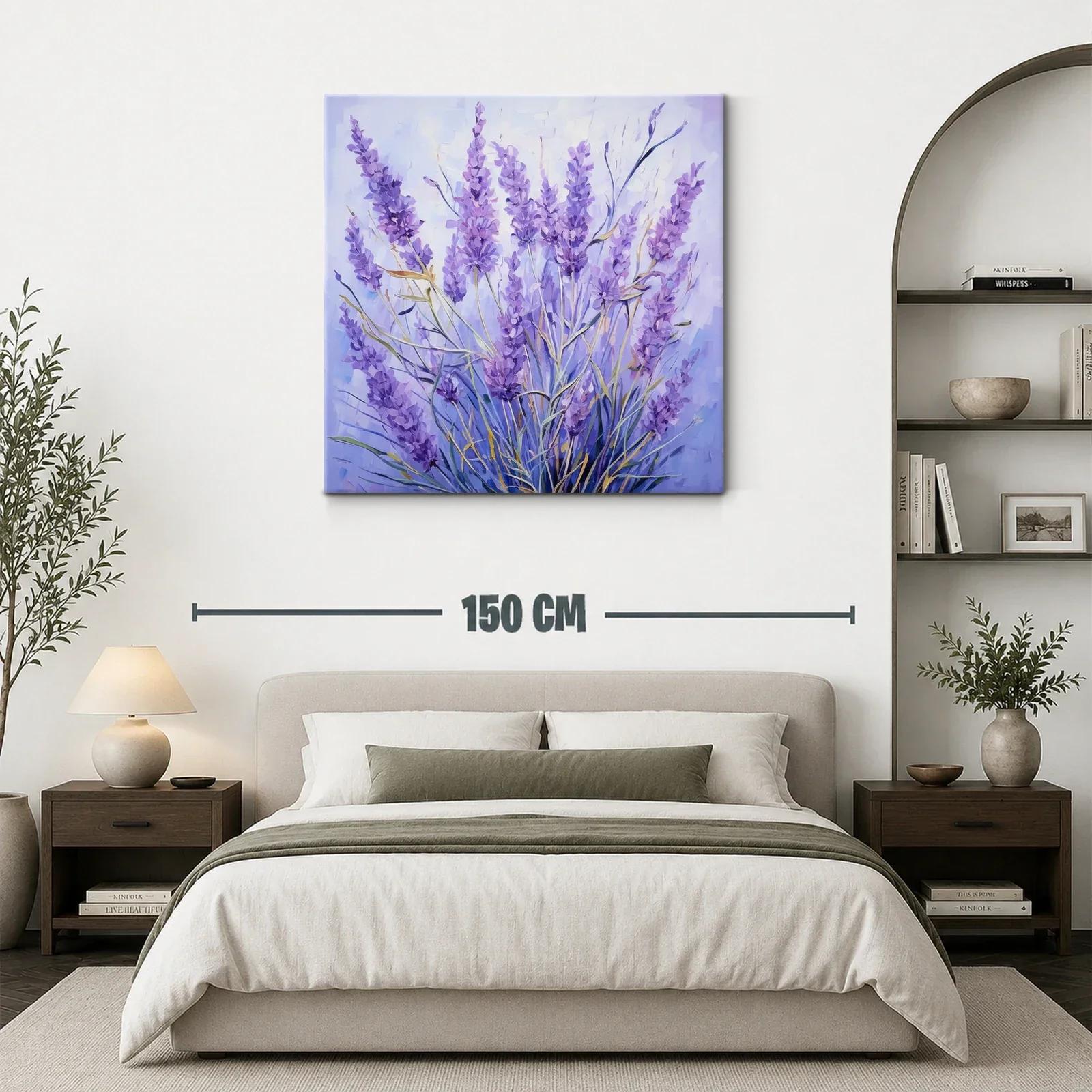 Elegancia y tranquilidad en ramo de lavanda púrpura — miniatura 3