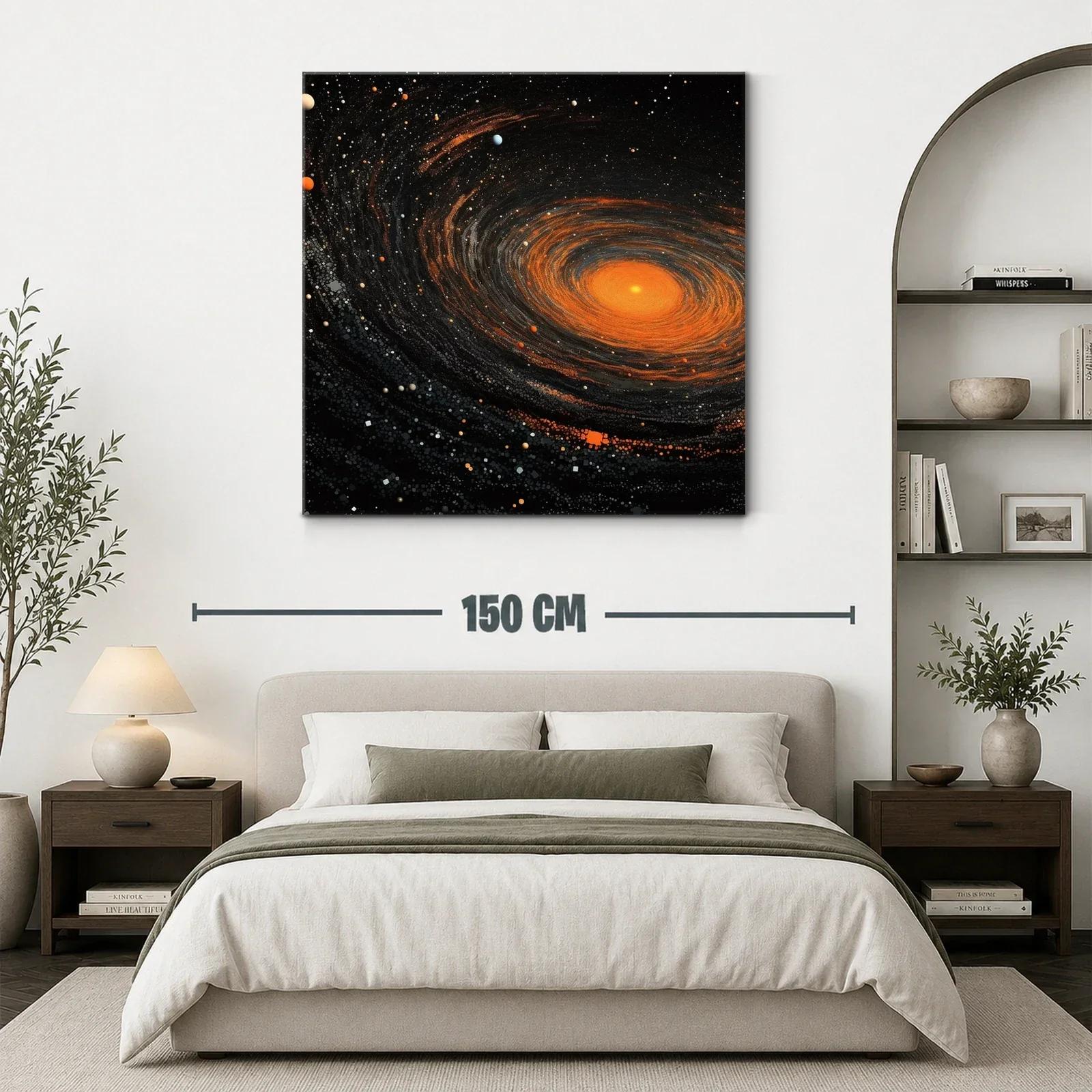 Galaxia Espiral con Luminiscencia Cálida — miniatura 3