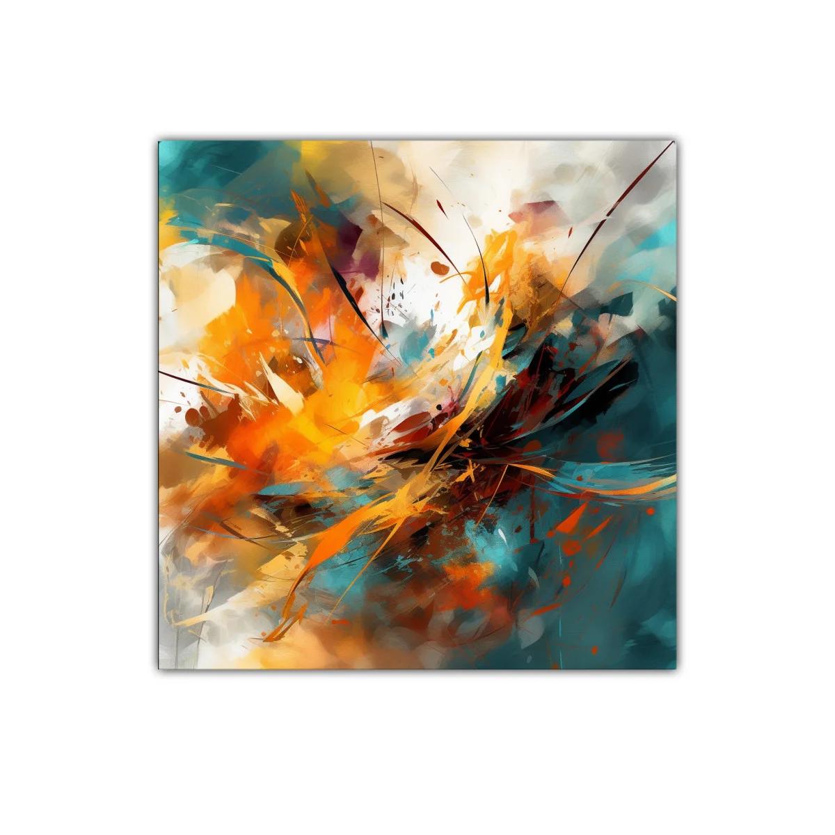 Explosión de color en abstracción dinámica vibrante — miniatura 1