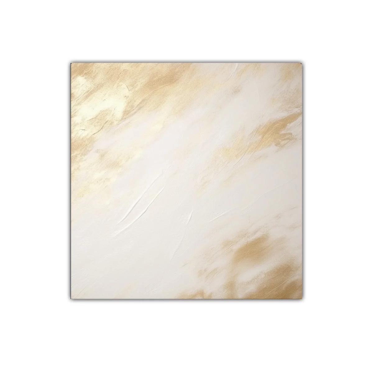 Cuadro abstracto en tonos beige y crema cálidos — imagen principal