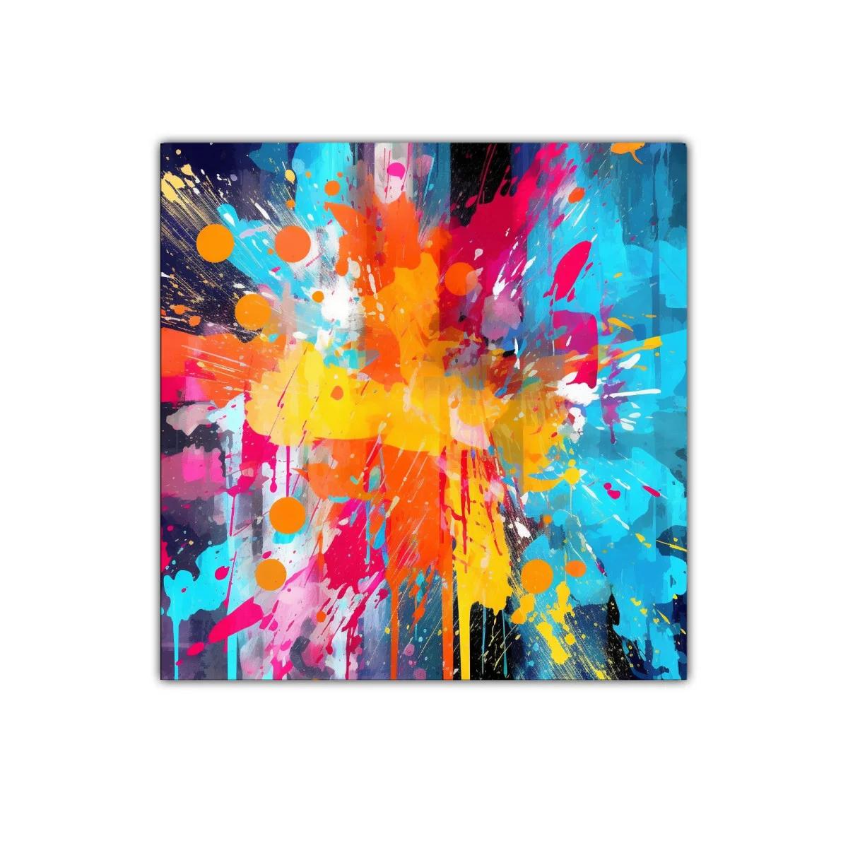 Explosion de color en diseño abstracto vibrante y dinámico — imagen principal