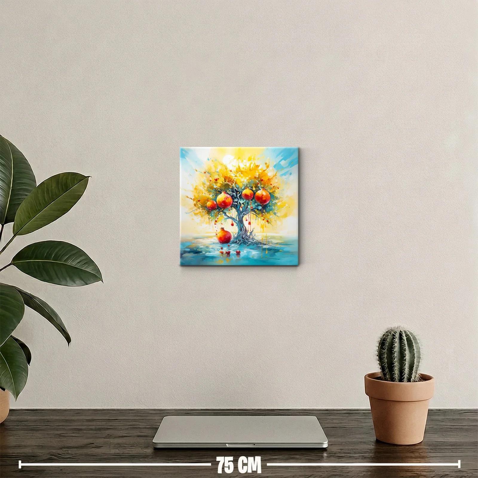 Árbol de granadas en vibrante explosión de color — miniatura 2