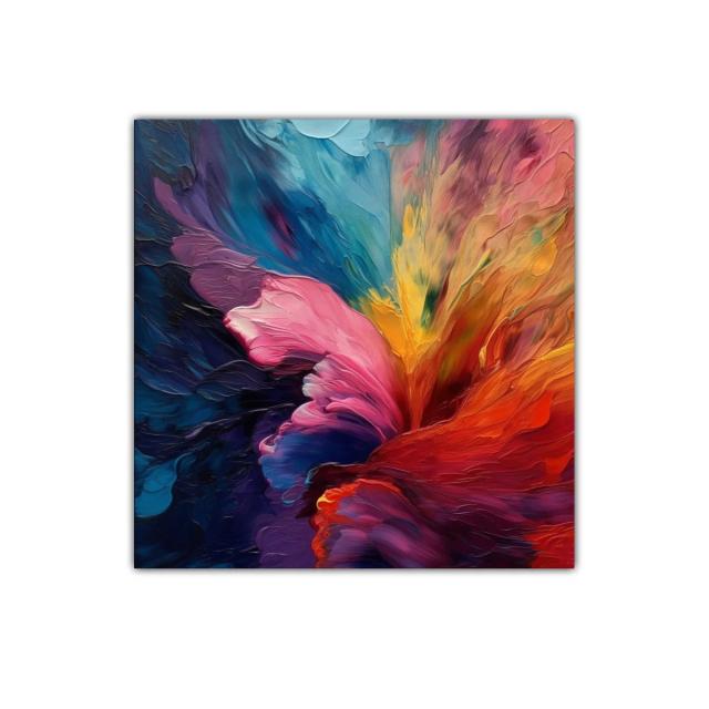 Explosión de color vibrante para paredes modernas