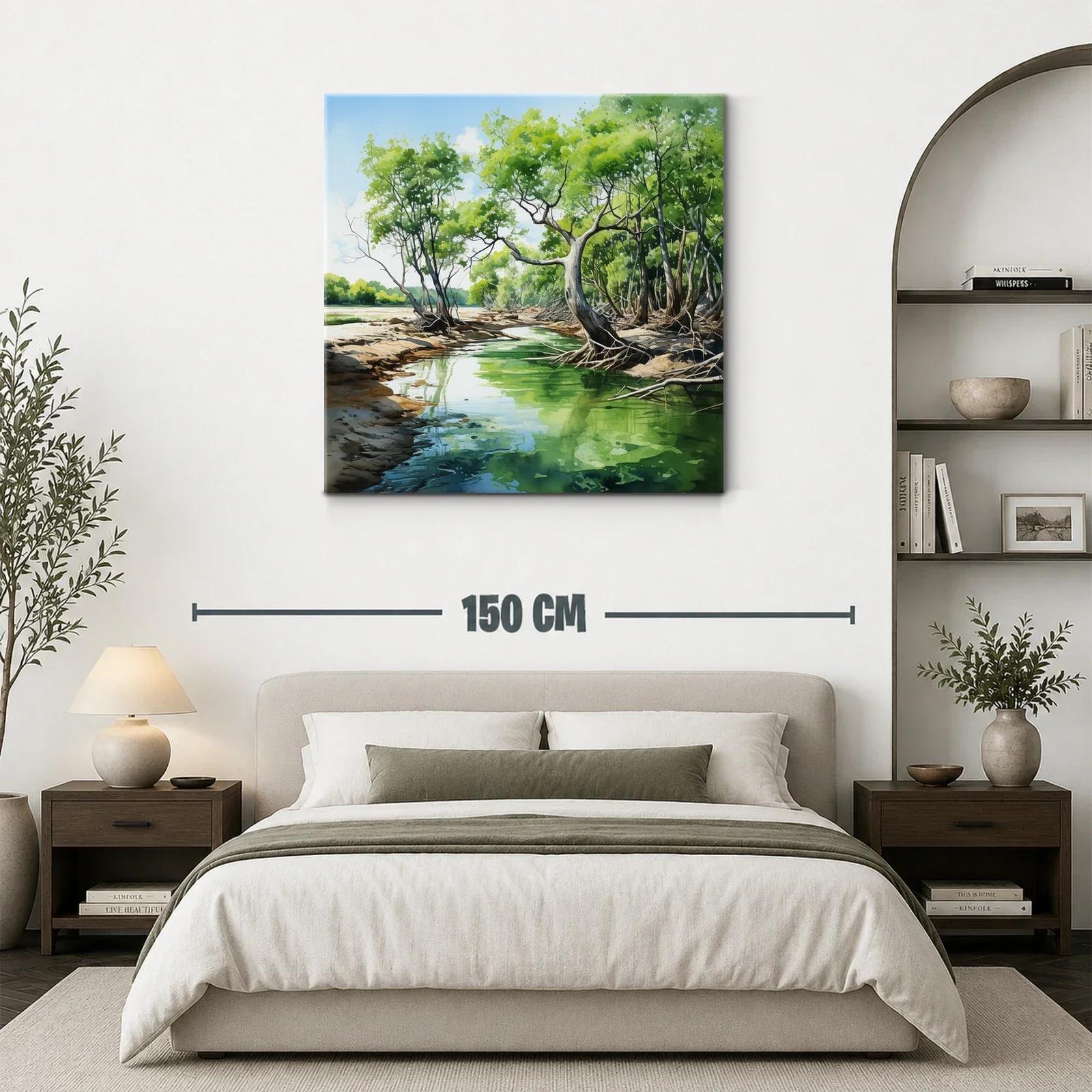 Reflejos de naturaleza en paisaje sereno — miniatura 3