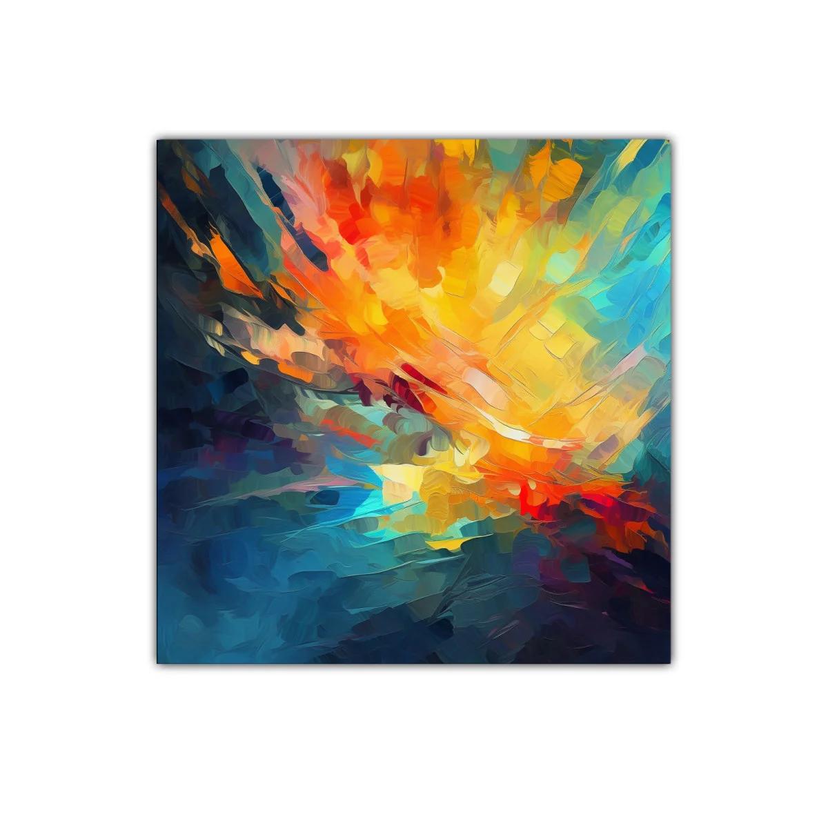 Explosión de color vibrante para decoración moderna