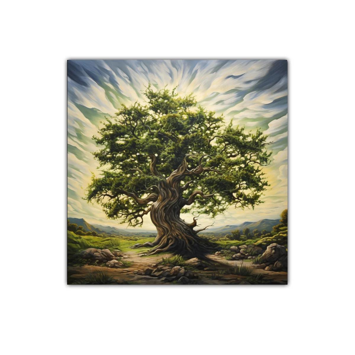 Árbol milenario en paisaje natural y luminoso — imagen principal