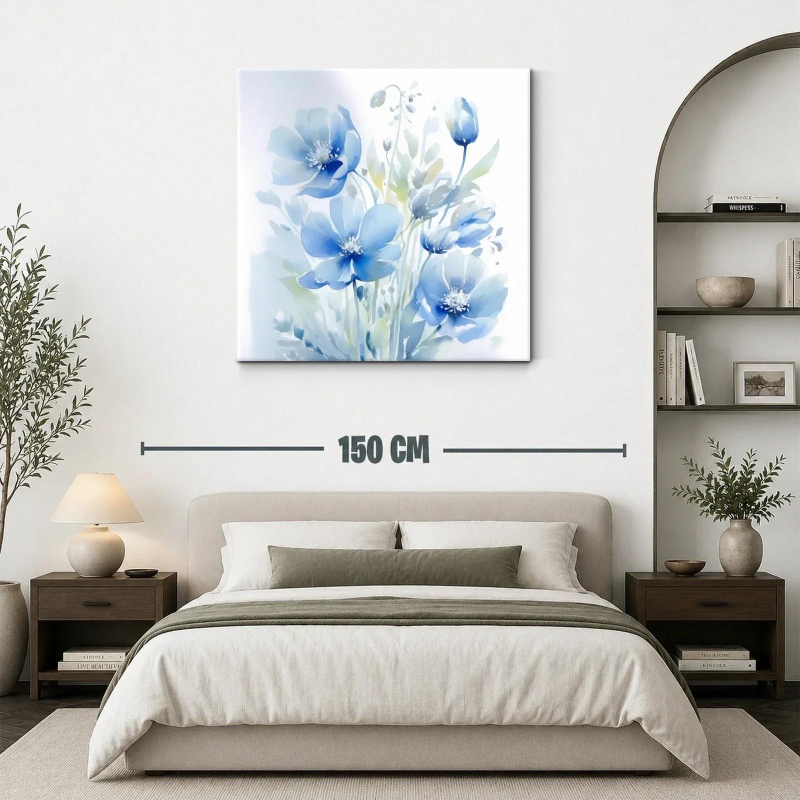 Elegancia en Flores Azules con Toques Suaves y Delicados — miniatura 3