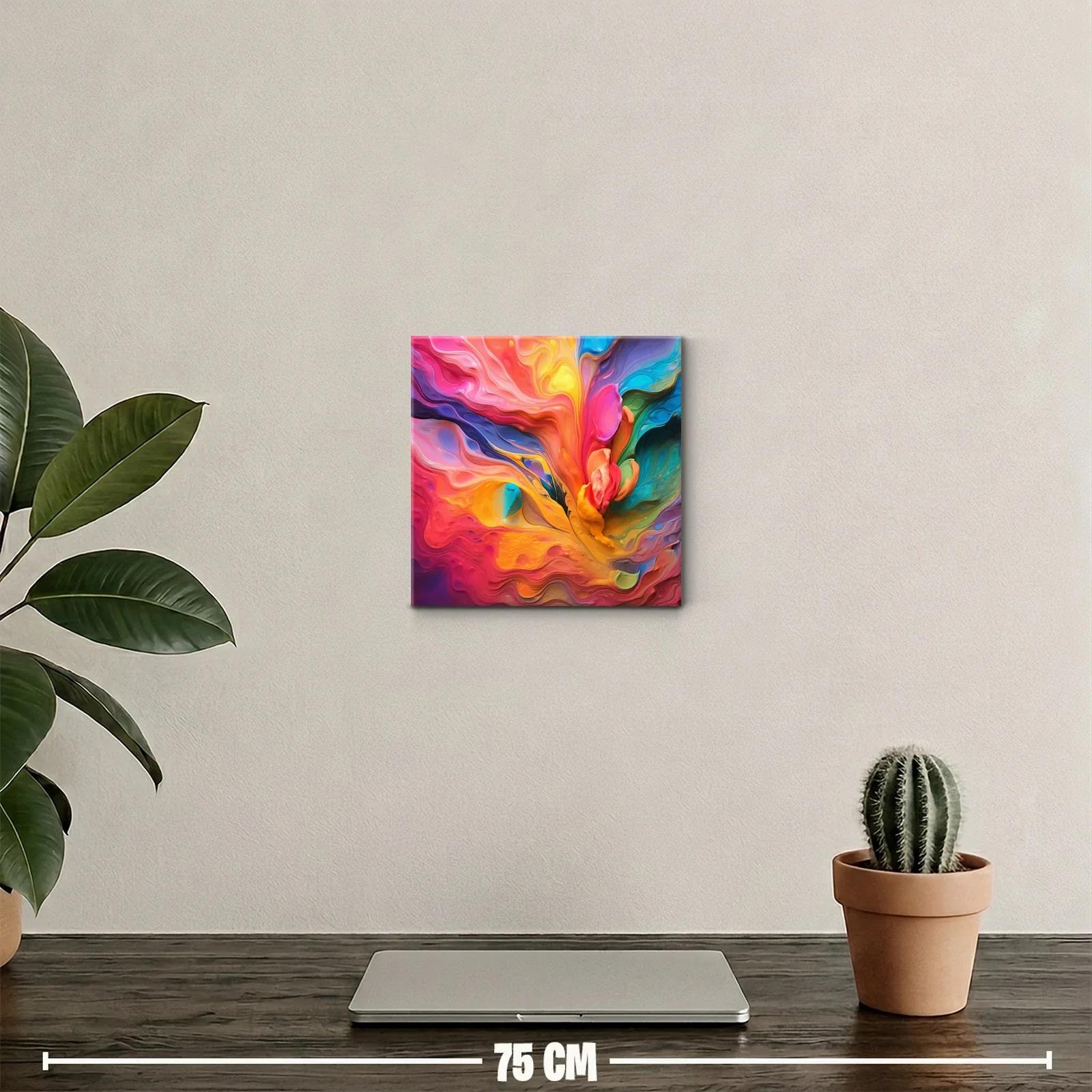 Explosión de color con formas fluídas y vibrantes — miniatura 2