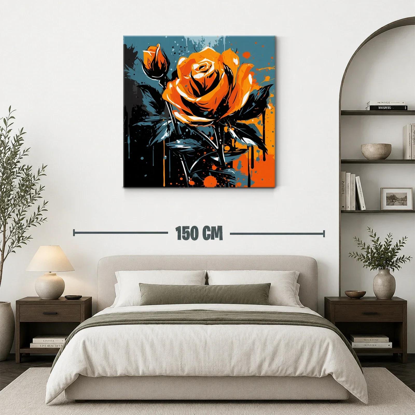 Rosa vibrante en tonos cálidos y contrastes dinámicos — miniatura 3