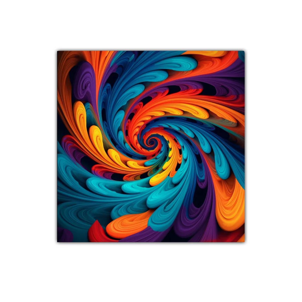 Espiral Colorida en Movimiento Vibrante y Dinámico — imagen principal