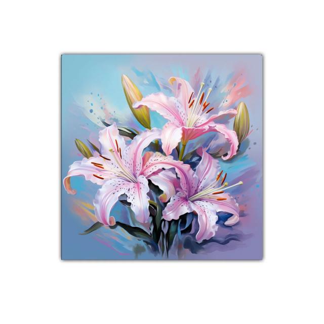 Elegancia floral en tonos suaves y delicados