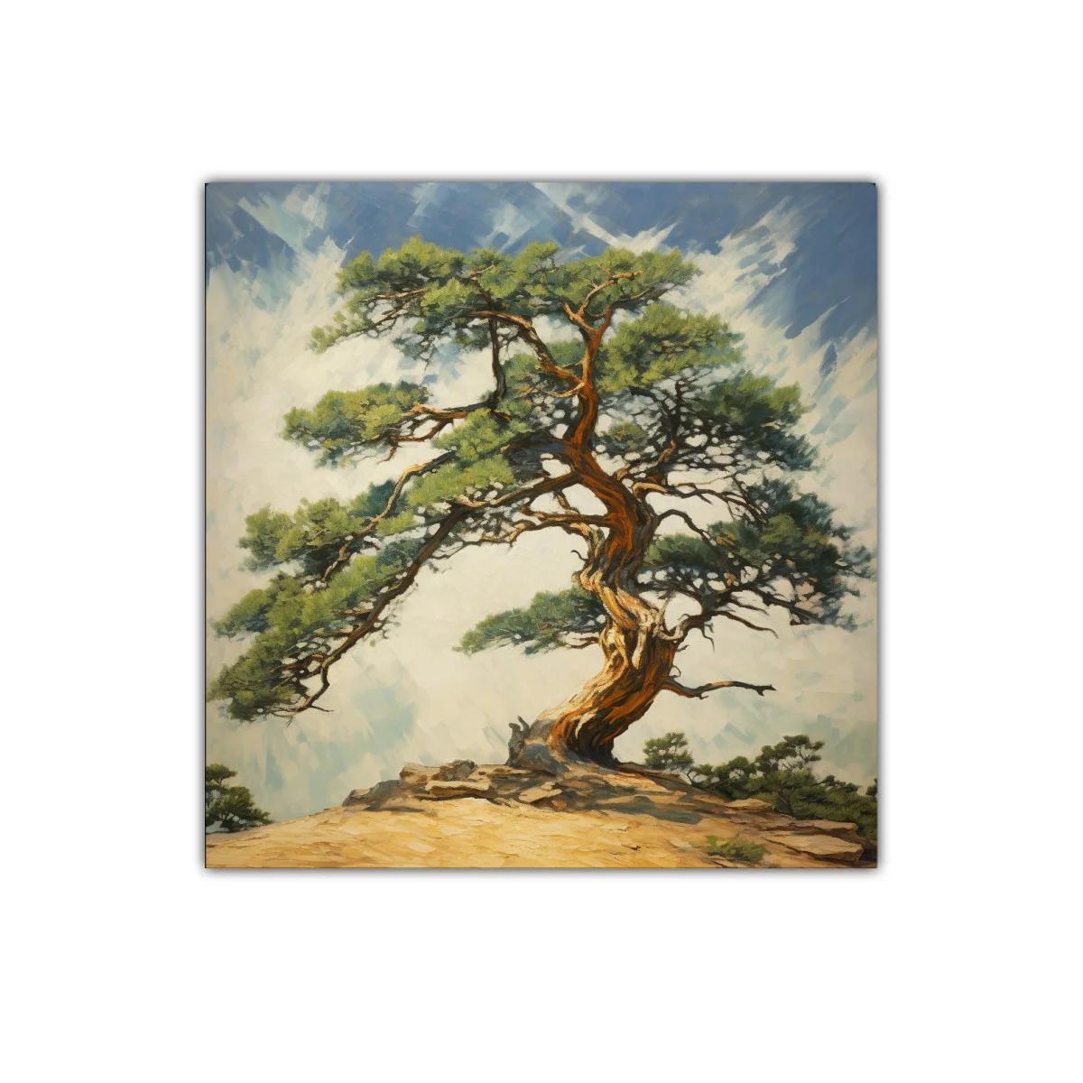 Árbol centenario en paisaje sereno y natural — imagen principal